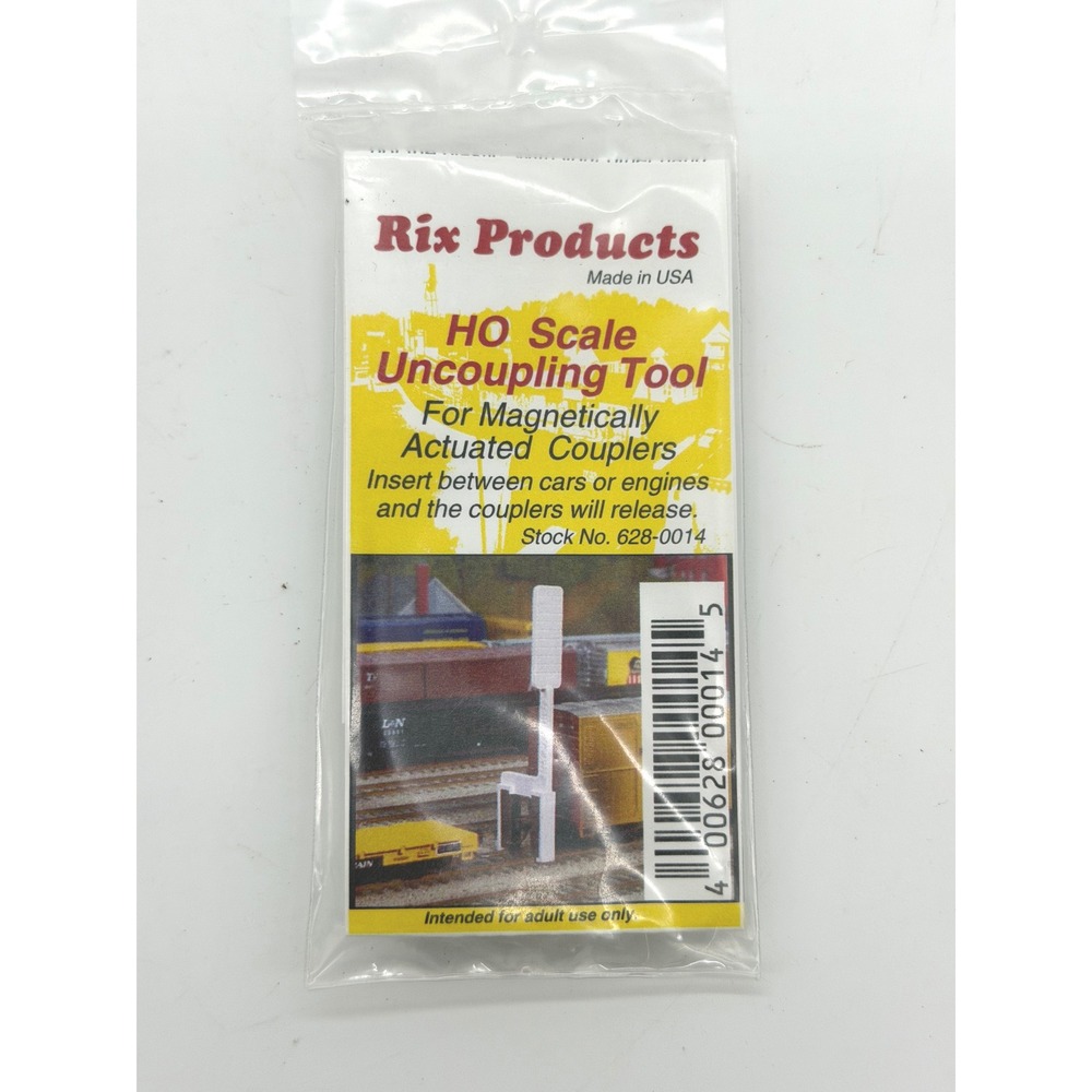 HO 1:87 Scale Rix Products #628-0014 Uncoupling Tool Magnetic Actuated Couplers